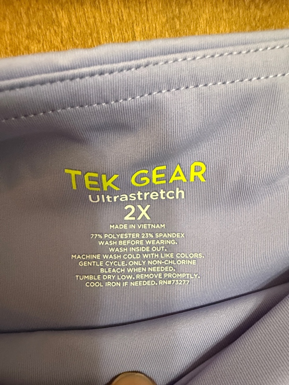 NWT Tek Gear Lavender Active Capri Leggings - Picture 3 of 6